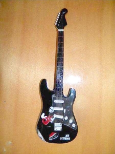 Miniature Guitar Joe Satriani