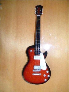 Miniature Guitar Gibson Model