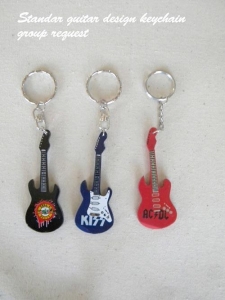 Miniature Keychain Guitar