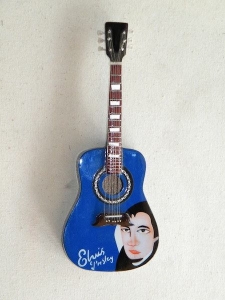 Miniature Guitar Acoustic Elvis