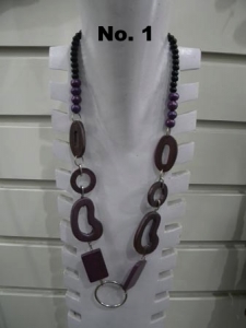 Wood Bead Necklace Top Model by Edi yanto
