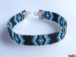 Miyuki Beaded Bracelet Stainless