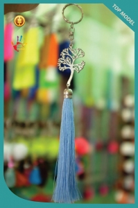 Art Tree Tassel Keychain