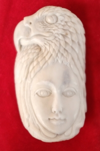 Bali Bone Carving  Pendant Spirit Production