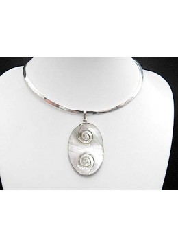 wholesale Affordable Pendant Seashell Carving Sterling Silver 925, Costume Jewellery