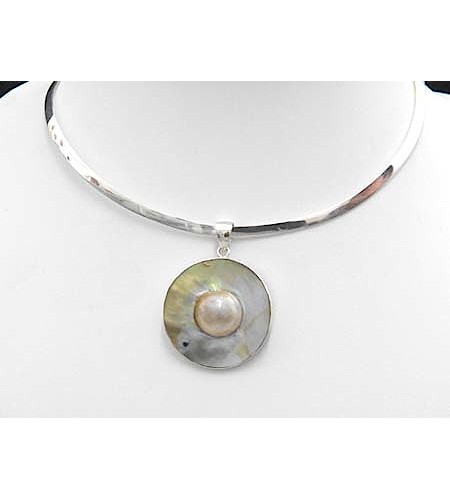 Affordable Pendant Sterling Silver With Mother Of Pearl 925