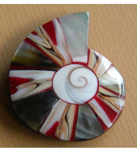 Bali Seashell Pendant