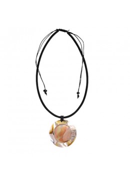 wholesale Bali Seashell Resin Pendant Sliding Necklace Prodction, Necklaces