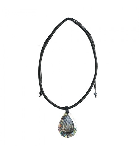 Bali Shell Resin Penden Sliding Necklace Made In Indonesia