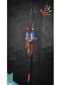 wholesale Beach Panting Outdoor Hanging Bamboo Windchimes, Bamboo Crafts