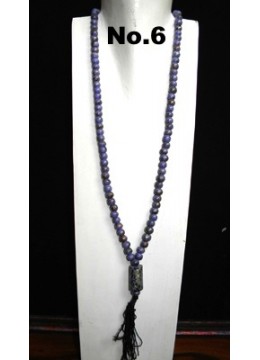 wholesale Beaded Wood Tassel Necklace, Costume Jewellery