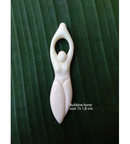 Best Model Bali Ox Bone Carved Carved Pendant Spirit Model