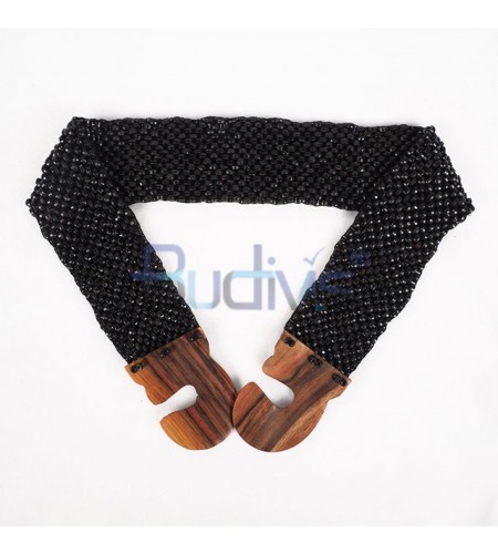 Coconut Shell Stretchy Belt Fashion Accesorries