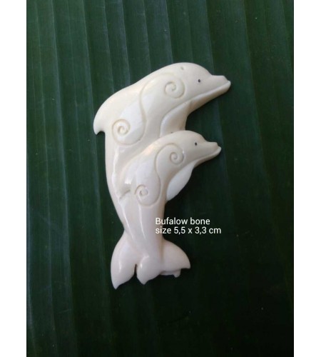 Direct Crafter Bali Ox Bone Carved Carved Pendant Spirit Model