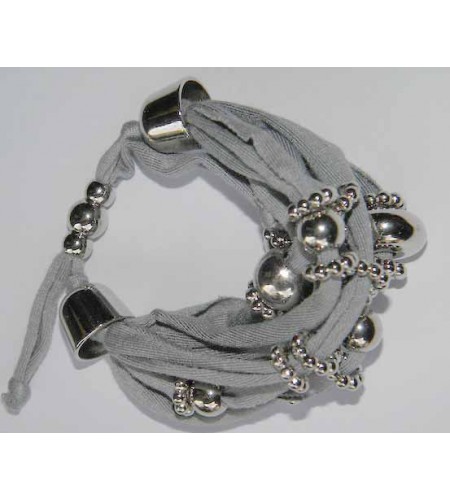 Fabric Charms Bracelets