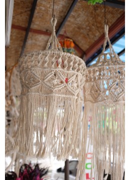 wholesale Factory Bohemian Lamp Hanging Macrame Ceiling, Home Decoration