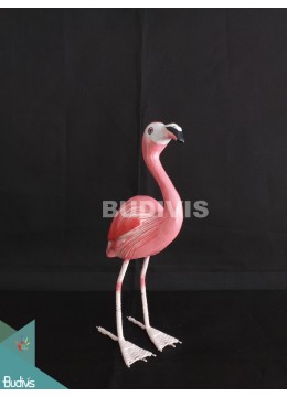 wholesale Figurine Realistic Miniature Wooden Bird Carving Hand Painted Garden Decor, Home Decoration