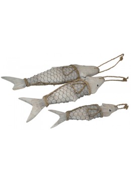 wholesale Fish metal set of 3, Home Decoration