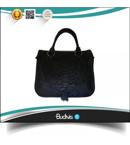 For Sale Affrodable Genuine Exotic Python Skin Handbag