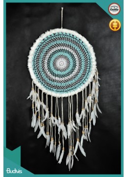 wholesale For Sale Large Fabric Hanging Dreamcatcher Combi Crocheted, Dream Catchers