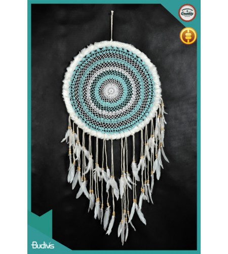For Sale Large Fabric Hanging Dreamcatcher Combi Crocheted