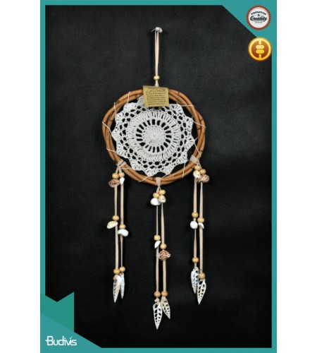 For Sale Rattan Hanging Dreamcatcher Crocheted