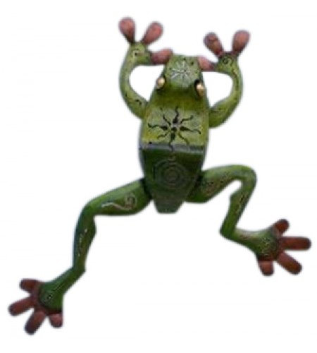 Frog Decor Iron Arts