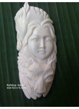 wholesale From Bali Ox Bone Carved Pendent Factory Price, Costume Jewellery
