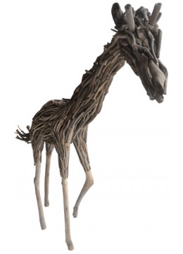wholesale Giraffe Recycled Driftwood, Home Decoration
