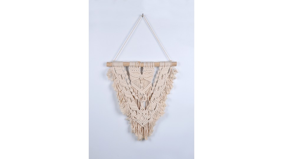 Hand Woven Macrame Wall Hanging Home Decoration