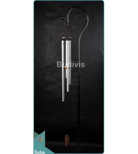 Home Décor Long Aluminium Wind Chimes With Classic Style