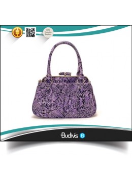 wholesale In Handmade Bali Guaranteed 100% Genuine Exotic Python Skin Handbag, Fashion Bags
