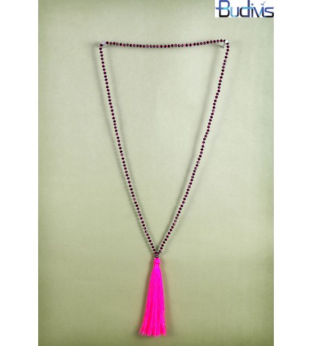 Long Cristal Tassel Necklace