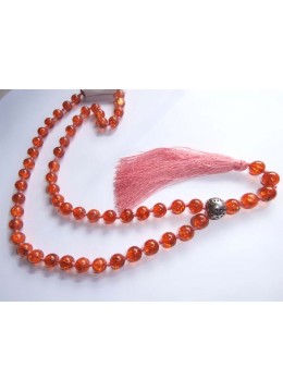 wholesale Long Glass Bead Tassel Necklace, Costume Jewellery