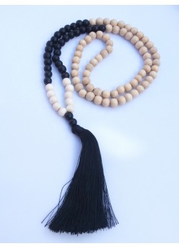 wholesale Long Wood Tassel Necklace, Costume Jewellery
