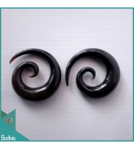 Low Price Bali Spirall Black Horn Body Piercing