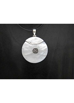 wholesale Mop Shell Pendant With Silver 925 Direct Bali Sourcing, Costume Jewellery