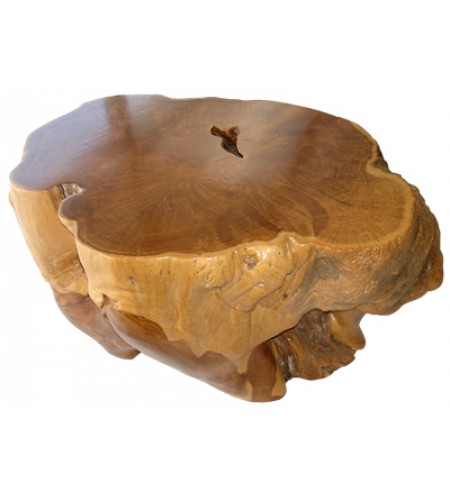 Natural Wood Root Table