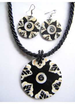 wholesale Necklace Seashell Pendant Set Bali, Costume Jewellery