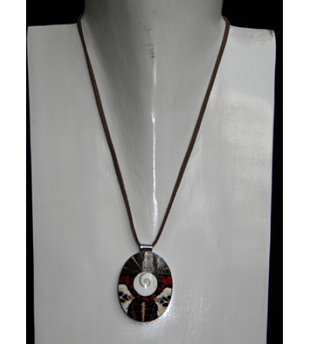 Necklace with Shell Pendant Stainless Direct Artisan
