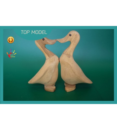 NEW! Factory Price Natural Wood Duck, Wooden Duck, Bamboo Duck, Bamboo Root Duck,, Wooden Duck, Bamboo Duck, Bamboo Root Duck, Couple Interior Ornament