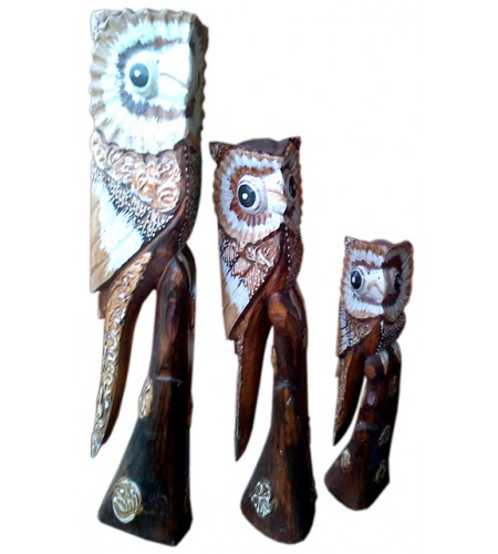 Owl Statue set of 3