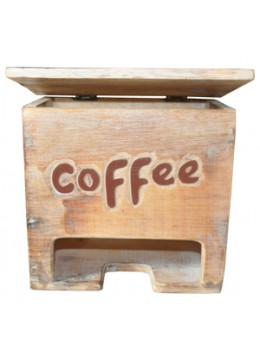 wholesale Painted Wood Coffee Box, Home Decoration