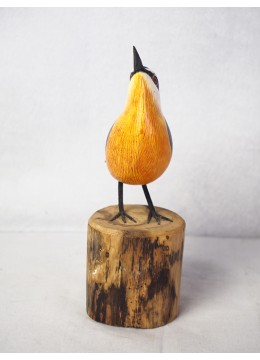 wholesale Realistic Wooden Bird Nuthatch Eurasia, Home Decoration