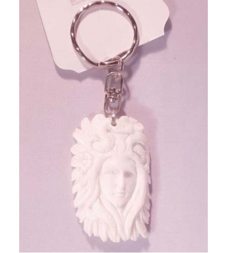Resin Indian Keychain