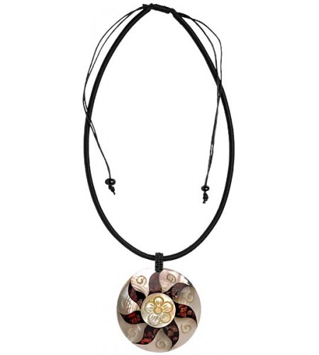 Resin Pendant Seashell Sliding Necklace Shell Made In Bali