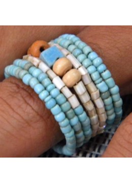 wholesale Ring Beaded Spirall, Costume Jewellery