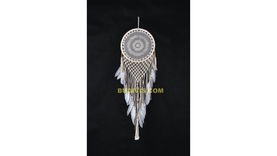 Room Décor Wall Hanging, Large Bohemian Macrame Wall Hanging Dreamcatcher