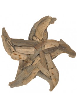 wholesale Star Recycled Driftwood, Home Decoration