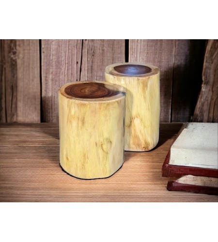 Supplier Wooden Stools, Wooden Natural Stool Chair, Stump Stool Solid Wood Chair, Stool for Living Room